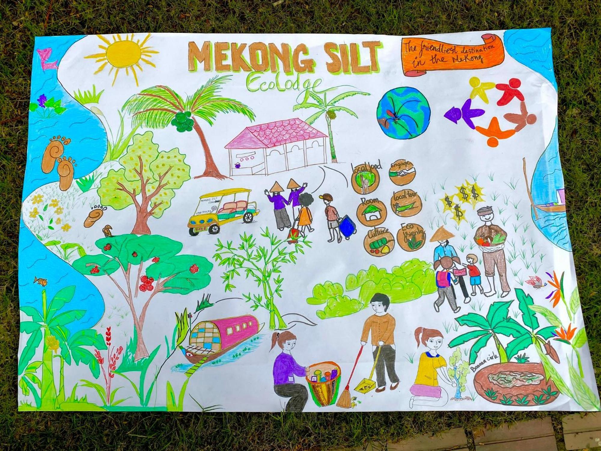 Mekong Silt Ecolodge Can Tho Exterior foto